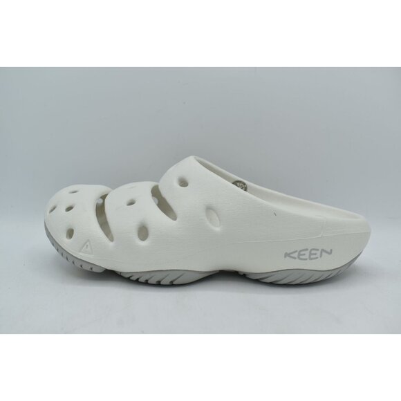 Keen Womens Size 10 Yogui Star White Vapor Slip On Clogs Shoes - Picture 9 of 13